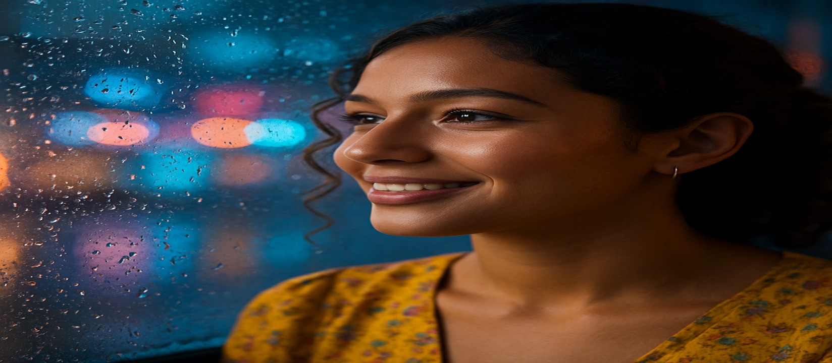 উজ্জ্বল গেমিং প্ল্যাটফর্মের পরিবেশে আর্কেড মেশিনের পাশে হাস্যোজ্জ্বল একটি তরুণী